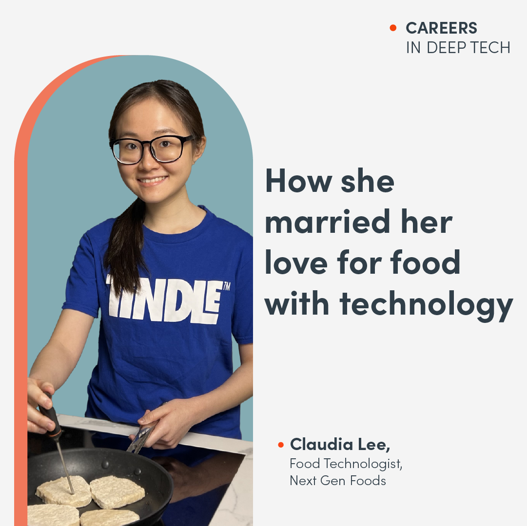 Careers in Deep Tech: How She Married Her Love For Food With Technology