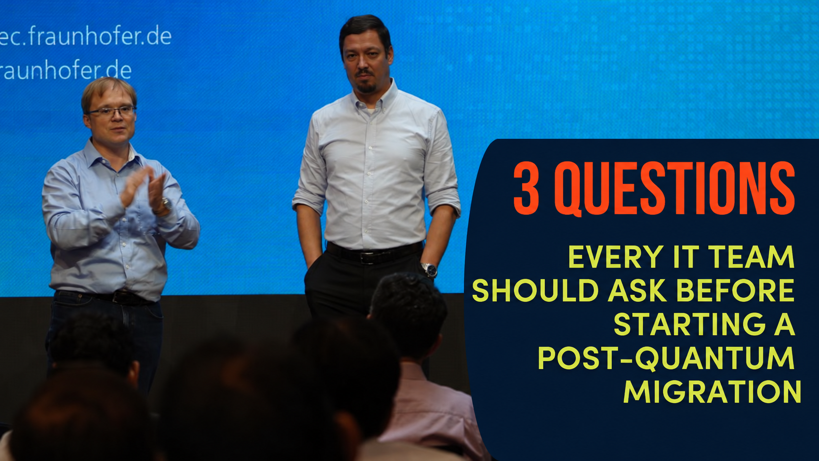 Questionnaire Poste 3 Questions Every IT Team Should Ask Before Starting a Post-Quantum ...