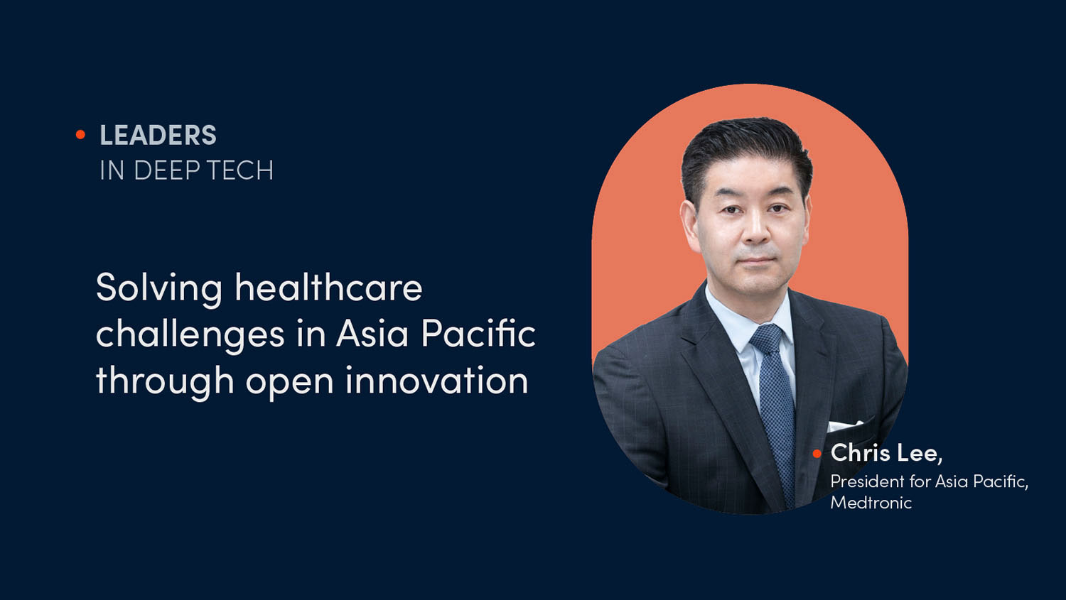 Solving healthcare challenges in Asia Pacific through open innovation