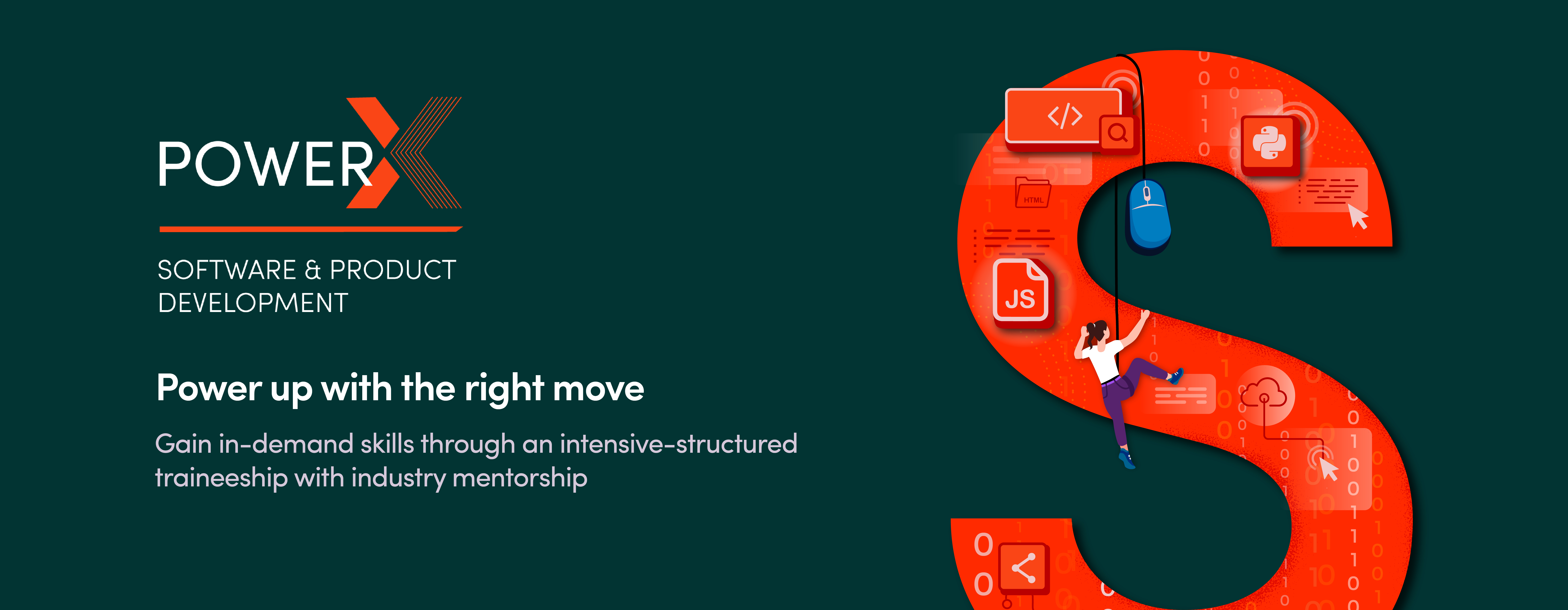 PowerX Software Product Development Banner