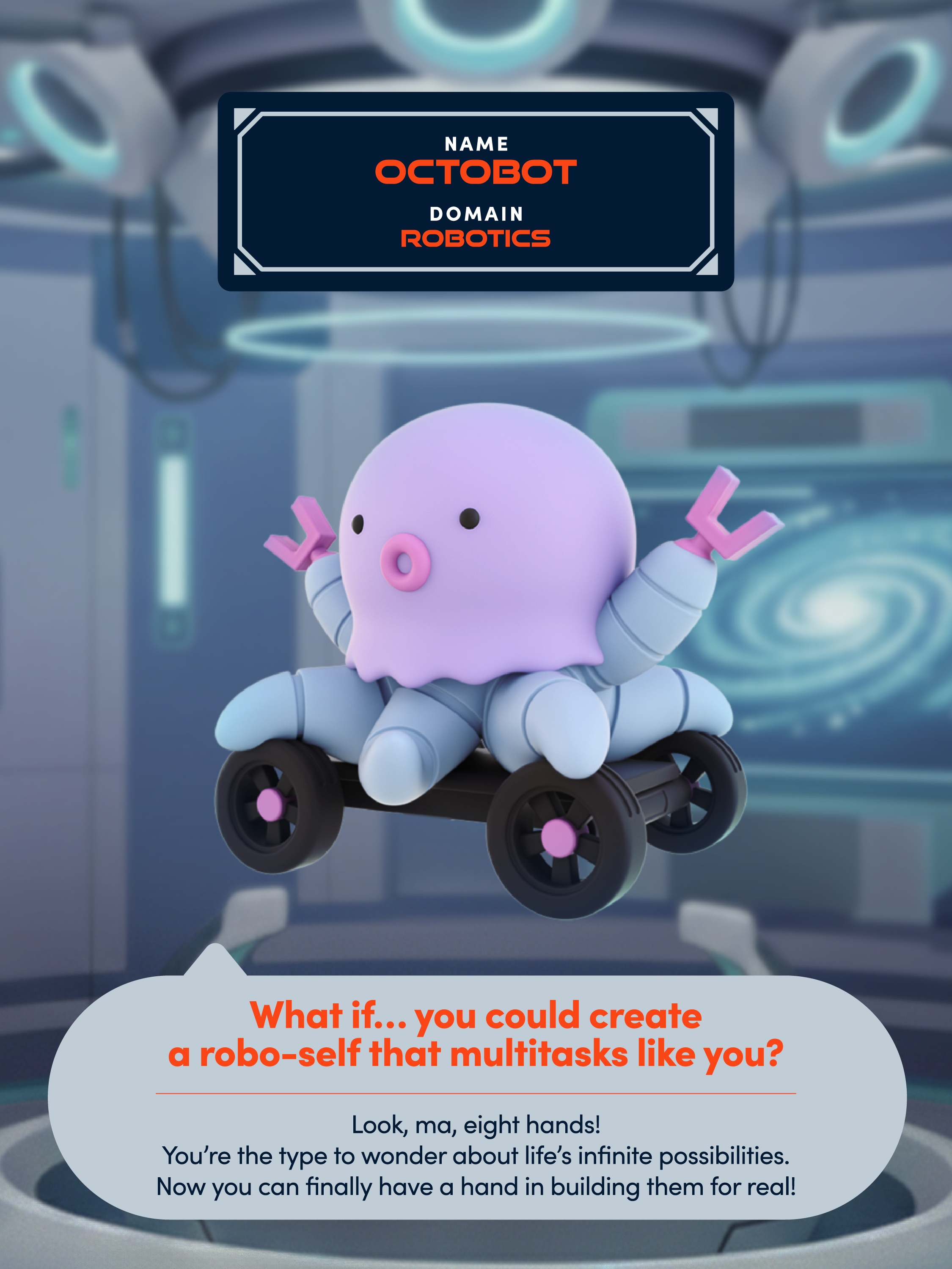 Octobot: Representing Robotics