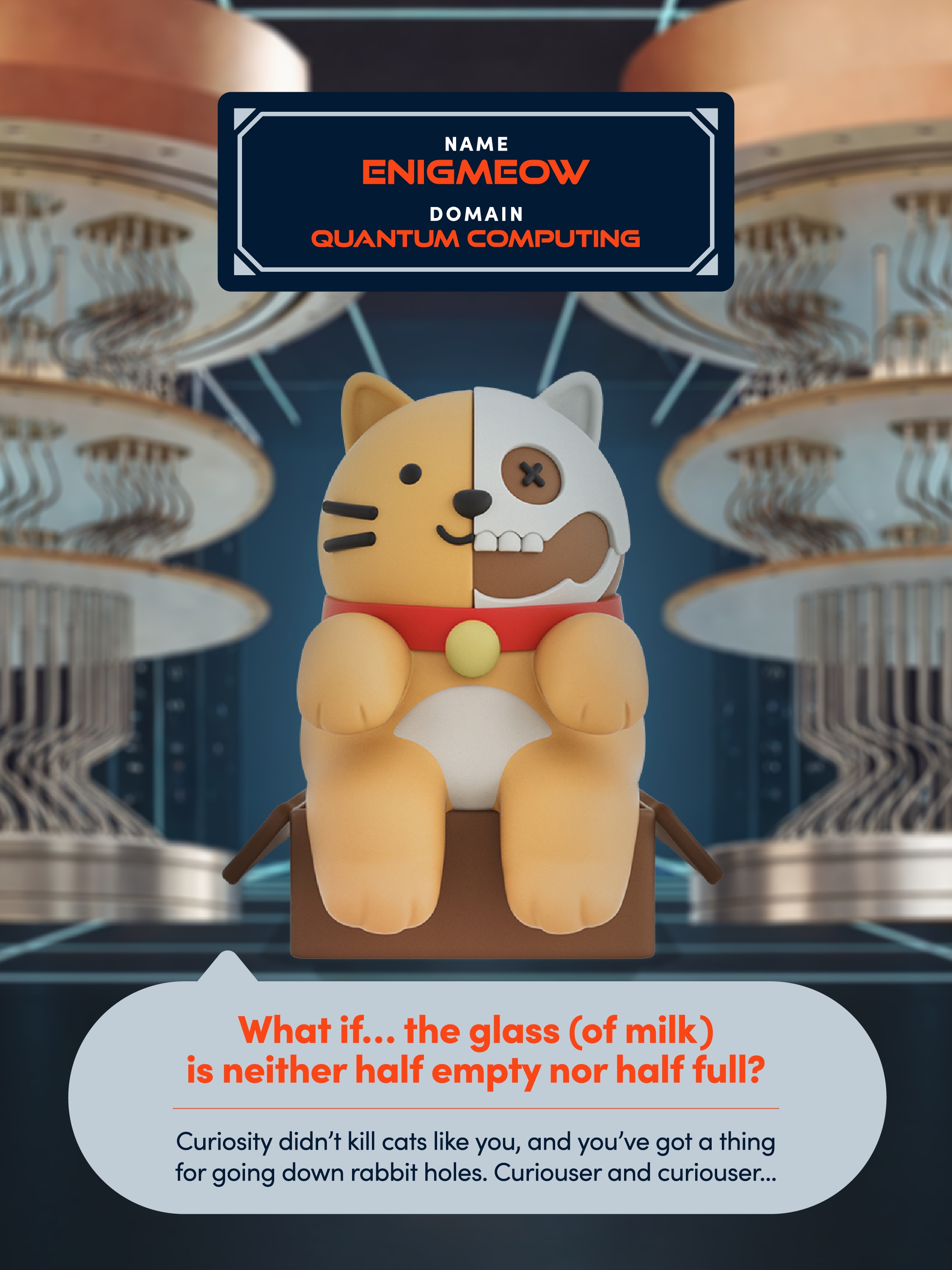 Enigmeow: Representing Quantum Computing