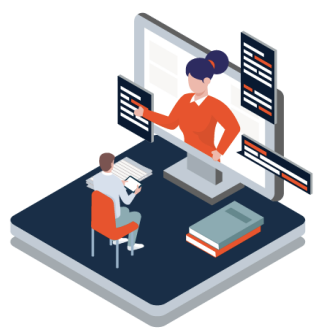 E-Learning Illustration
