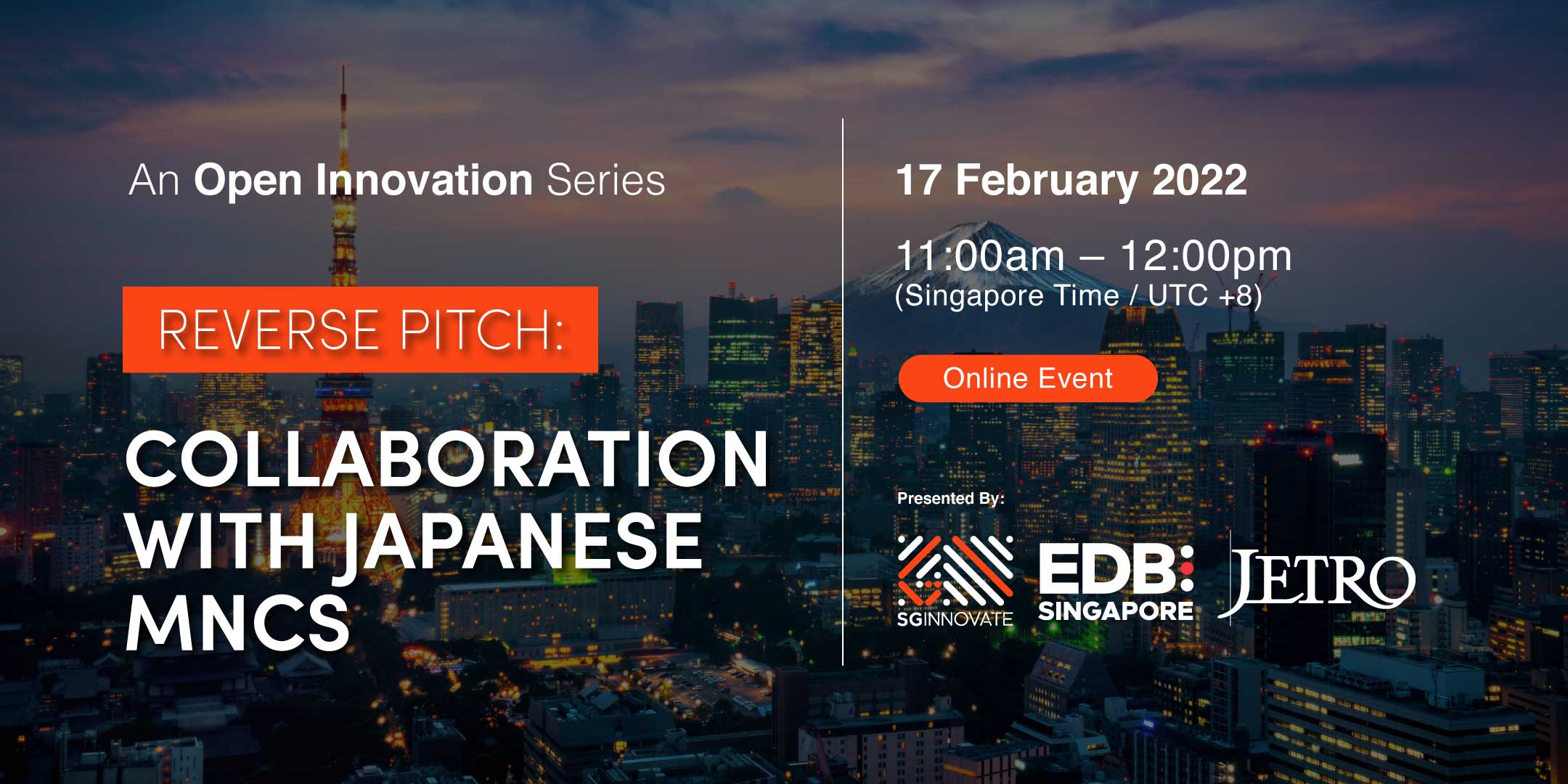 Reverse Pitch: Collaboration with Japanese MNCs
